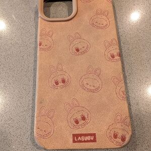 iPhone 14 Pro Max Labubu Tan Phone Case
